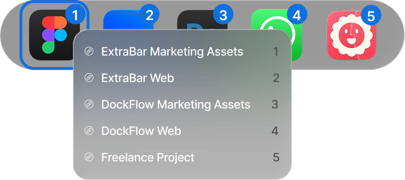 ExtraBar menu bar preview
